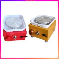 Điện Gốm Bánh Xe Bàn Xoay Khay Đất Sét Làm Có Thể Tháo Rời Có Thể Giặt Được Lưu Vực DIY Thủ Công Dụng Cụ Mini Máy Dành Cho Người Lớn Người Mới Bắt Đầu