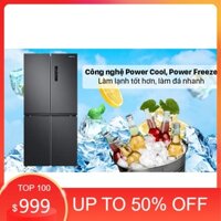 điện máy giá tốt _ Tủ lạnh Samsung Inverter 488 lít RF48A4000B4/SV 2021 _ giao hàng toàn quốc