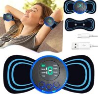 Điện Máy Mát Xa Cổ Di Động 8 Chế Độ Xung Cơ Máy Kích Thích Cổ Tử Cung Giảm Đau Lưng Thư Giãn Cơ Thể Điều Trị