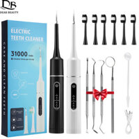 Điện Răng Máy Đo Chống Thấm Nước Bàn Chải Đánh Răng Sonic Rung Răng Máy Đo Mảng Bám Tartar Tẩy Răng Làm Sạch Răng