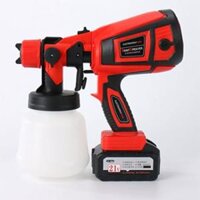 Điện súng phun sơn nội thất sơn xe có thể sạc lại pin lithium nhỏ có dây hộ gia đình cắm 220 V súng phun súng phun sơn 12 lỗ súng sơn xe