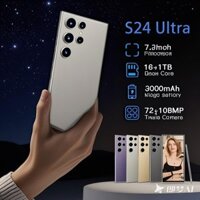 Điện Thoại 1 Triệu Chất - S24 Ultra 2025 | Màn Hình Lớn 7.3", 2 SIM, Bền Cho Học Sinh