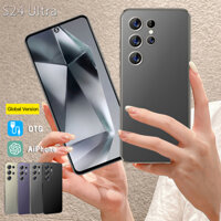 Điện Thoại 1TR: S24 Ultra 5G 7.3 Inch, Bút Cảm Ứng, 2 SIM - 16GB/1TB + Pin Khủng 7800mAh