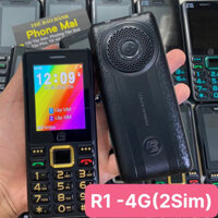 Điện Thoại 2 Sim Phone R1 Sóng 4G Pin Khủng Loa To, Cho Người Già, Phím To Giá Rẻ
