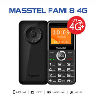 Điện Thoại 4G Masstel Fami 8 4G dành cho người già 3 To 3 Tiện - Hàng chính hãng Bảo hành 12 tháng