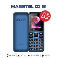 Điện Thoại 4G Masstel izi S1 4G VoLTe gọi thoại HDCall Loa 2030 FM không dây - Bảo hành 12 tháng