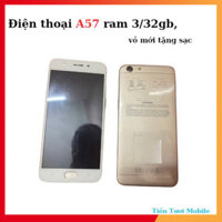 Điện thoại a57 oppo ram 3/32gb,vỏ mới tặng sạc