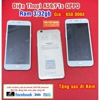 điện thoại A59/F1s OPPO ram 3/32gb,lên vỏ mới keng (Khuyến mãi sạc)