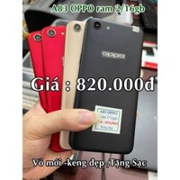 Điện thoại A83 Oppo Ram 2/16G,tặng sạc