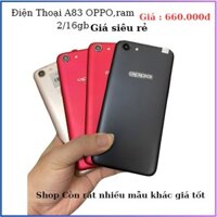 điện thoại a83,oppo,ram 2/16gb ,tặng sạc