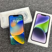 Điện thoại Apple iPhone 14 A2884 iOS 16 Apple A15 Bionic 128GB ROM 6GB RAM Dual SIM IP68 chống bụi/nước NFC