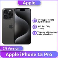 Điện thoại Apple iPhone 15 Pro  RAM 8GB 256GB/512GB/1TB ROM A17 Pro Bionic Chip 6.1 ''120Hz Super Retina XDR Màn Hình NFC A3104