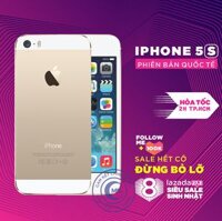 Điện thoại Apple iPhone 5s - 16GB - Bản quốc tế -CAM KẾT ZIN NGUYÊN BẢN  Full phụ kiện - Bảo hành 6 tháng - Đổi trả miễn phí tại nhà - Yên tâm mua sắm với Mr Cầu  ( Điện Thoại Giá Rẻ Điện Thoại Smartphone Điện Thoại Thông Minh)