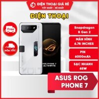 Điện thoại Asus ROG Phone 7 (Snapdragon 8 Gen 2) - Máy Chính Hãng FULLBOX , BH LỖI 1 ĐỔI 1