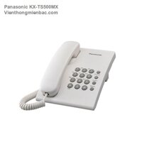 Điện thoại bàn Panasonic KX-TS 500MX màu Trắng