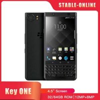Điện thoại BlackBerry KeyOne 4G LTE  - Bàn Phím QWERTY, Camera 12MP + 8MP, RAM 3GB/4GB