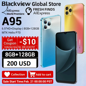 Điện thoại Blackview A95 - 8GB RAM, 128GB, 6.5 inch