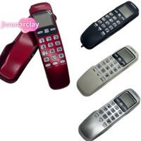 Điện thoại có dây JIWANARCLAY, Điện thoại cầm tay cố định treo tường, Điện thoại có dây để bàn nhỏ gọn Văn phòng tại nhà
