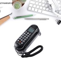 Điện thoại cố định có dây ZYARUKO B365 có bàn phím số LCD và điện thoại quay lại đèn Flash