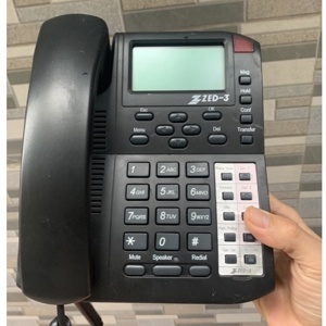 Điện thoại cố định Panasonic KX-TS500MX - màu đen/ trắng/ xám/ xanh/ đỏ