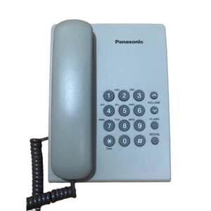 Điện thoại cố định Panasonic KX-TS500MX - màu đen/ trắng/ xám/ xanh/ đỏ