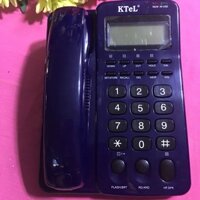 Điện thoại để bàn có dây KTEL 303 hiện số gọi + chuông to cho văn phòng ,công ty, gia đình, nhà hàng