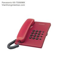 Điện thoại  để bàn Panasonic KX-TS 500 màu Đỏ