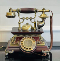 điện thoại để bàn phím quay có chuông - DT14quaycap