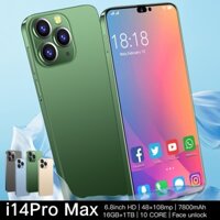 điện Thoại Di động 5G I14 Pro Max 6.8 Inch 16GB RAM+1TB ROM Android 13.0 HD Camera 48+108MP Pin 7800mAh 2 SIM Giá Rẻ