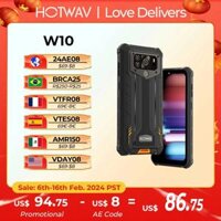 Điện thoại di động bền bỉ HOTWAV với pin lớn, Android 12, camera 13 MP, chống nước IP68/IP69K, màn hình 6.53'' HD+ 4GB/32GB