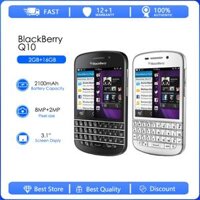 Điện thoại di động Blackberry Q10-1-3-5, hàng mới và nguyên bản (Refurbished)