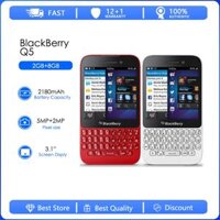 Điện thoại di động BlackBerry Q5 3G 4G 5.0MP Dual-core RAM 2GB ROM 8GB - Mở khóa, Miễn phí vận chuyển