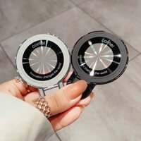 Điện Thoại Di Động Đứng Để Bàn Dán Kim Loại Đa Năng Miếng Dán Khóa Hỗ Trợ Vòng Tiện Lợi Gấp Miễn Phí Bền Đẹp Nam Nữ