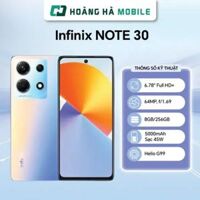 Điện thoại di động Infinix NOTE 30 (8GB/256GB) - Chính hãng
