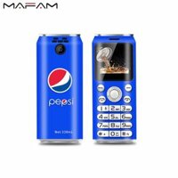 Điện Thoại Di Động Mini MAFAM K8 1.0 Inch Điện Thoại Quay Số Bluetooth Hai SIM Nhỏ Nhất 600MAh Máy Ảnh MP3 Pepsi Coca Cola Hình Dạng Mẫu Điện Thoại Di Động Bỏ Túi Cho Học Sinh