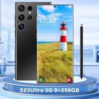 Điện Thoại Di động Thông Minh Máy Mới  S23 Ultra+ 7.3 Inch 8GB+256GB Giá Rẻ 4G/5G đt Giá Rẻ Cho Học Sinh