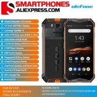 Điện thoại di động Ulefone Armor 3W 5.7inch Android 9.0 - Pin 10300mAh, RAM 6GB, ROM 64GB, Camera 21MP, Chip Helio P70 Octa Core - Điện thoại thông minh 2 SIM