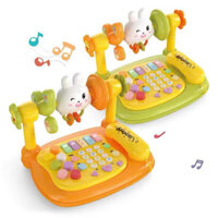 Điện thoại đồ chơi hình thỏ phát nhạc cho bé