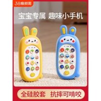Điện thoại đồ chơi trẻ em, giáo dục cho trẻ mọc răng, học tập sớm cho bé 0-1 tuổi, 2 mẫu điện thoại âm nhạc thực tế