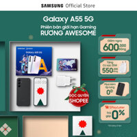 Điện thoại Galaxy A55 5G phiên bản giới hạn Gaming RƯƠNG AWESOME - Bộ quà trị giá 1.6 triệu đồng
