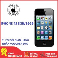 Điện thoại giá rẻ Apple IPHONE 4S - 8G/16GB - Bảo hành 12T - Tặng cáp sạc - Thế Giới Táo Khuyết