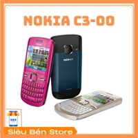 Điện thoại GIÁ RẺ Nokia C3-00 kiểu dáng độc đáo bàn phím 24 chữ cái tiện lợi có hỗ trợ wifi