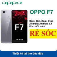 điện thoại giá rẻ Oppo  F7 2sim ram 8G Bộ nhớ 256G mới, Chơi Game nặng mượt