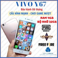 Điện thoại giá rẻ Vivo Y67 (4GB/32GB) chính hãng giá rẻ