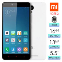 Điện thoại giá rẻ Xiaomi Redmi Note 2 Màn hình cảm ứng FullHD 5.5inch - 2 SIM - Hỗ trợ thẻ nhớ micro SD - Camera trước: 5 MP Camera sau: 13 MP - Hệ điều hành: Android 5.1 Hỗ trợ 3G 4G