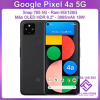 Điện thoại Google Pixel 4a 5G ram 6G 128G - Snap 765 5G màn OLED HDR