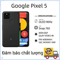 Điện thoại Google Pixel 5 màn OLED 90Hz GG Chip Snapdragon 765G Ram 8G/128GB. Cũ Giá Rẻ