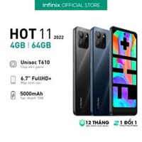Điện thoại Infinix Hot 11 2022 (4GB/64GB) - Hàng Chính Hãng