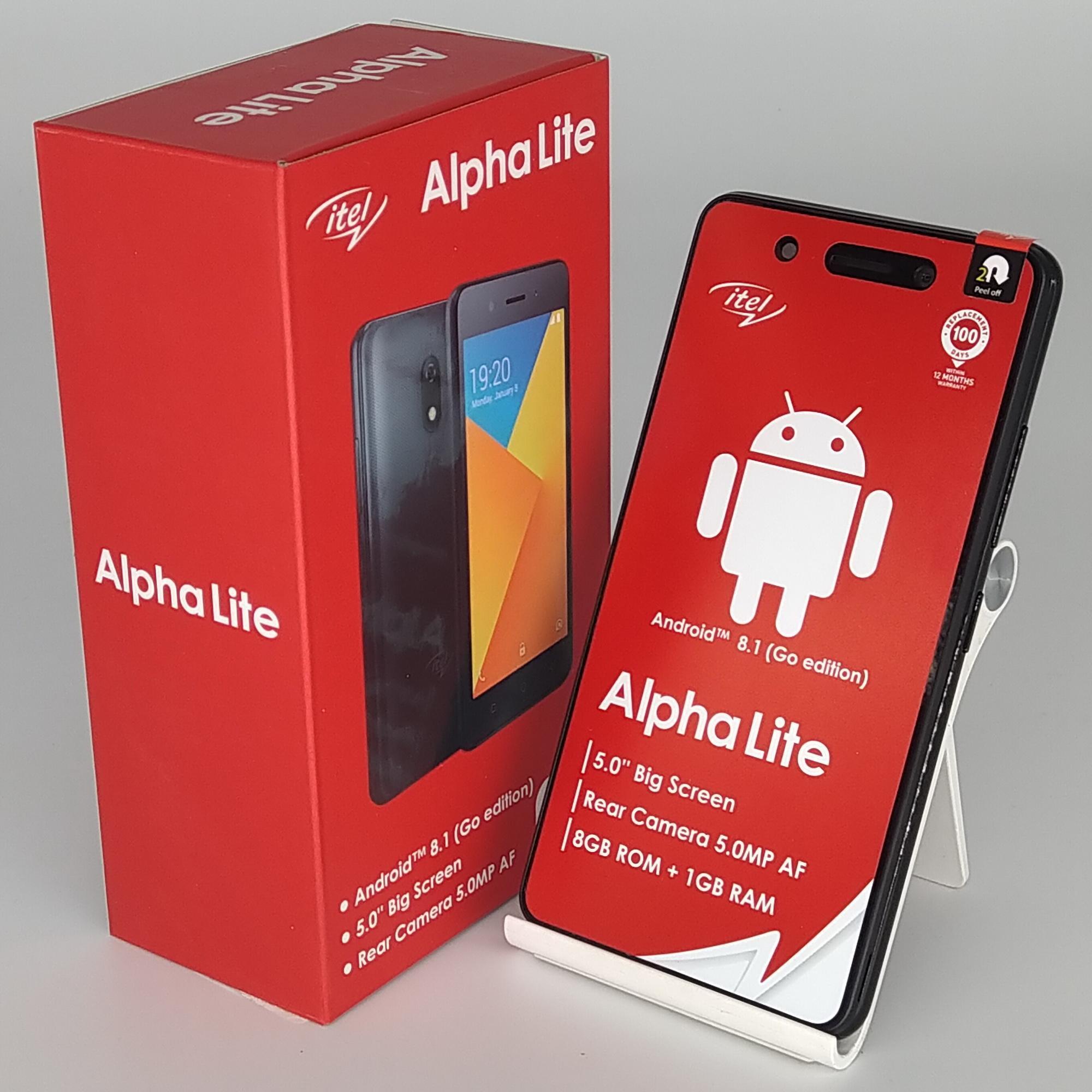 Điện thoại Itel Alpha Lite - 1GB RAM, 8GB, 5 inch