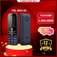 Điện thoại Itel  it8010 4G Bàn phím nổi  - Hàng chính hãng - Khang Nhung Mobile
